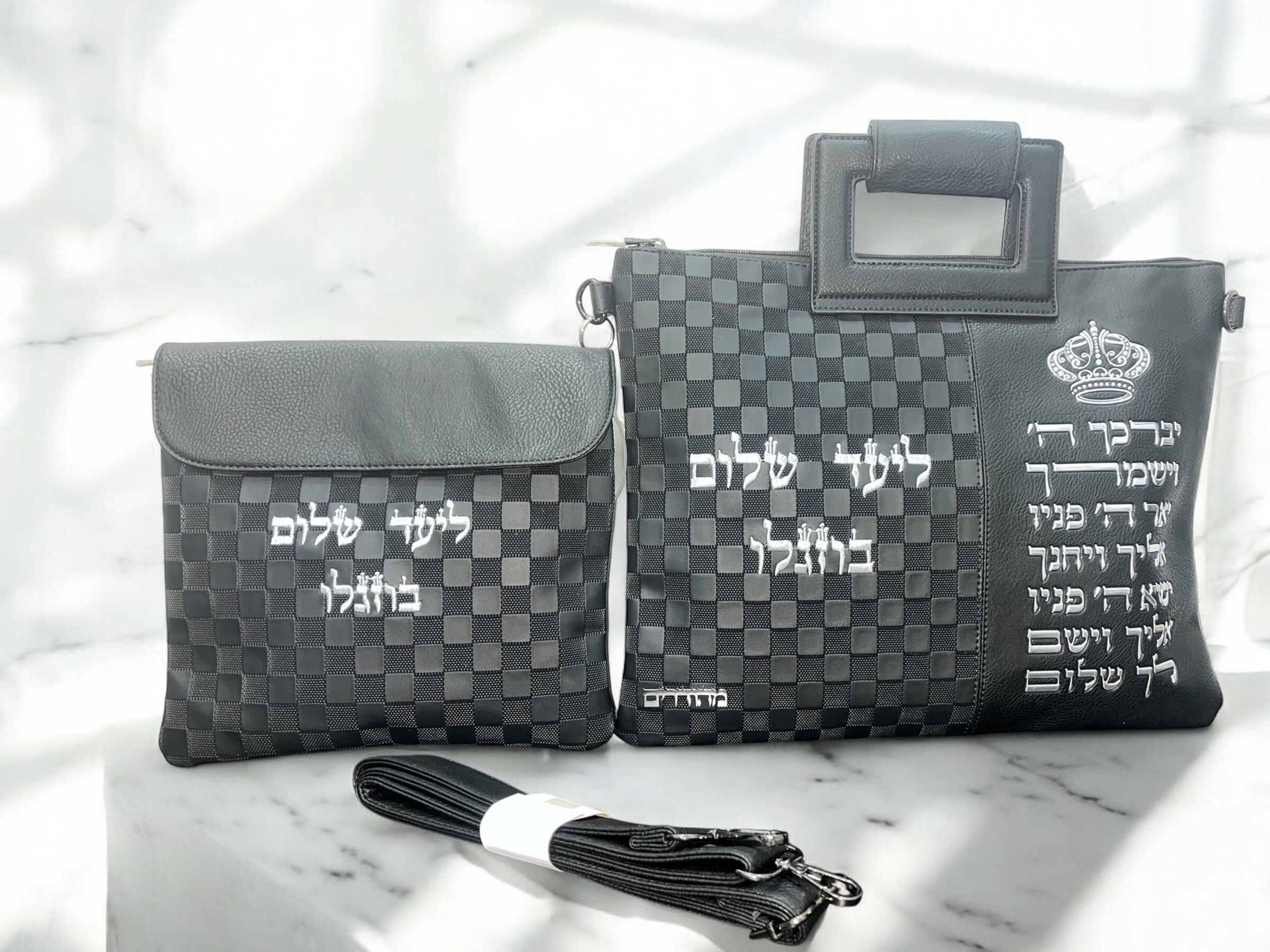כיסוי טלית תפילין דמוי עור