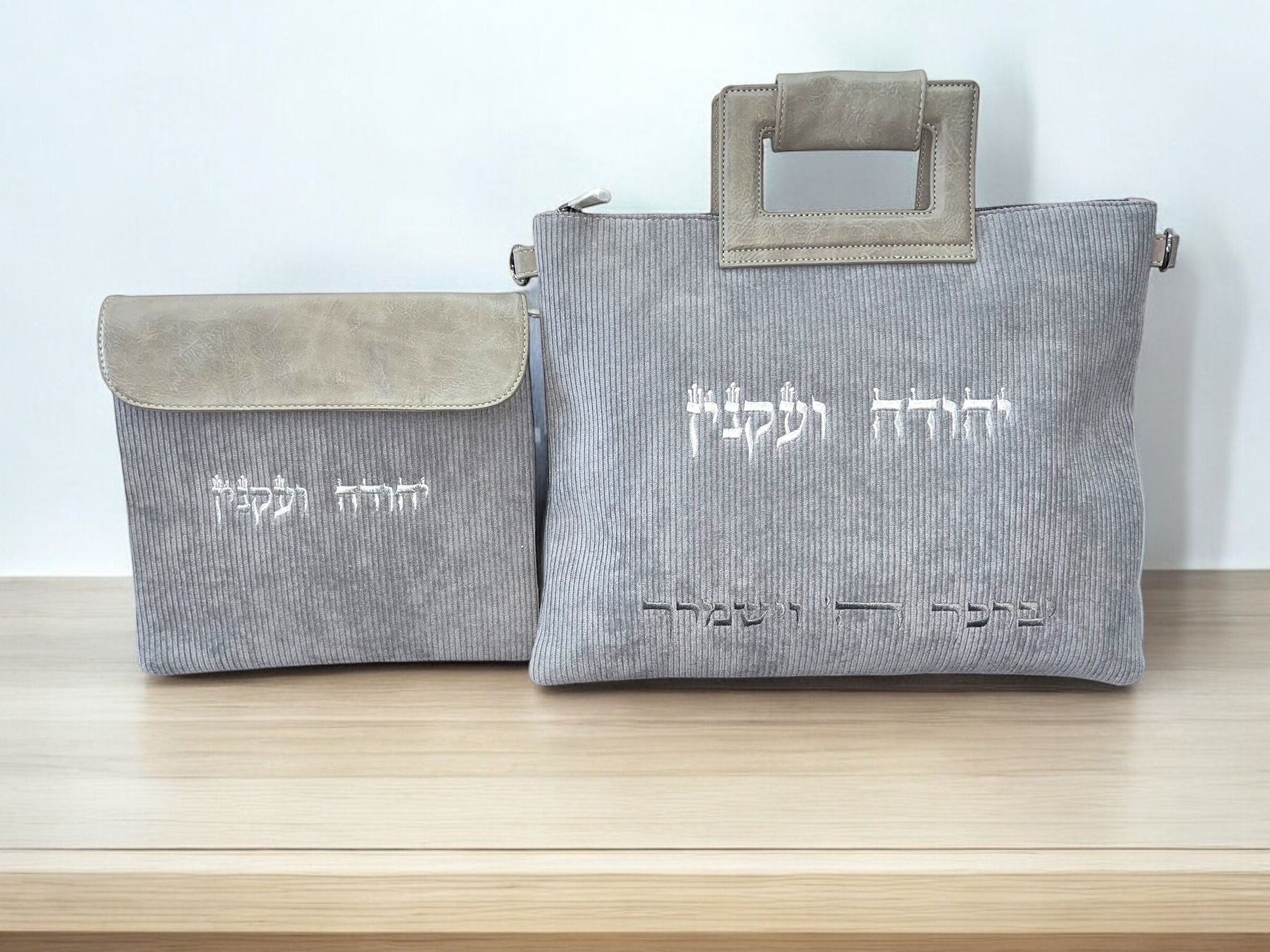 כיסוי טלית תפילין דמוי עור