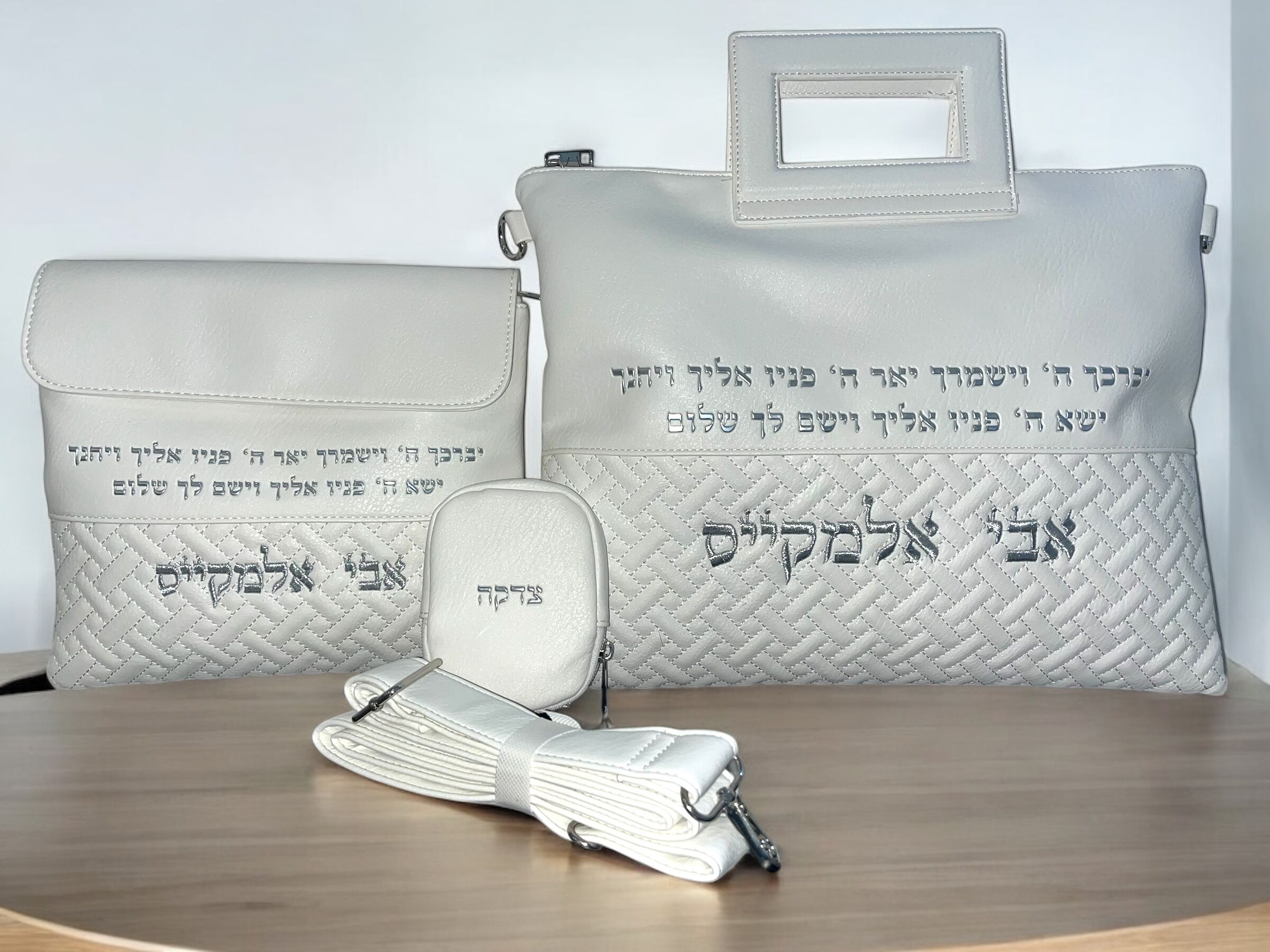 כיסוי טלית תפילין דמוי עור